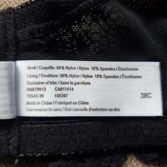 A Pea in the Pod Black Maternity Nursing  Bra 38C - Picture 7 of 8